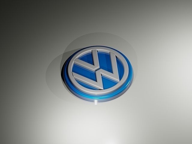 VolksWagen Cars logo 3D print model_0