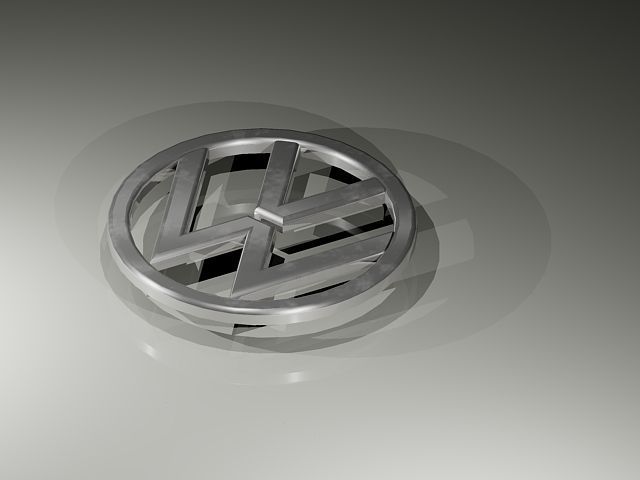 VolksWagen Cars logo 3D print model_1