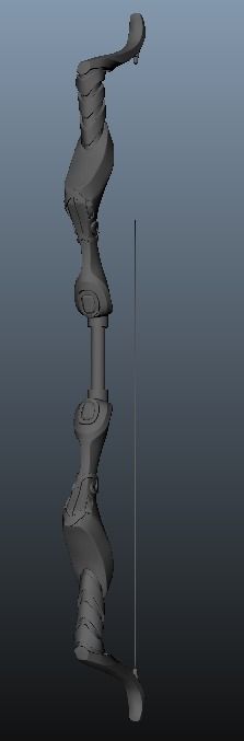 Rogue Assassin Archer 3D model_4