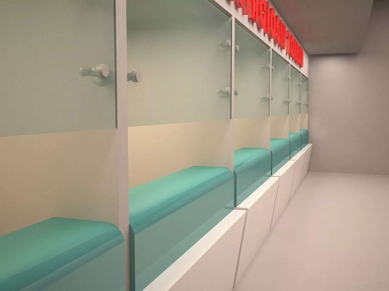 Drywall chamber rentable room 3D model