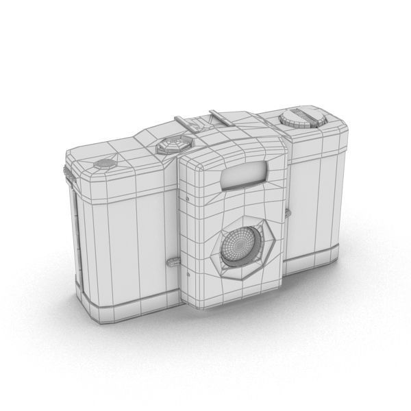 Lomo camera 3D model_8