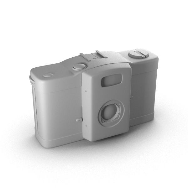 Lomo camera 3D model_2