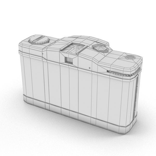 Lomo camera 3D model_6