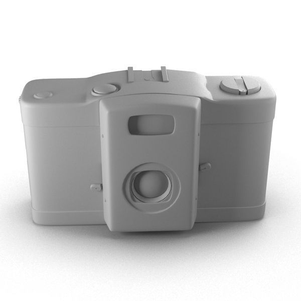 Lomo camera 3D model_1