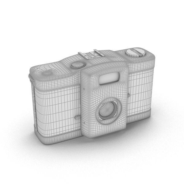 Lomo camera 3D model_5