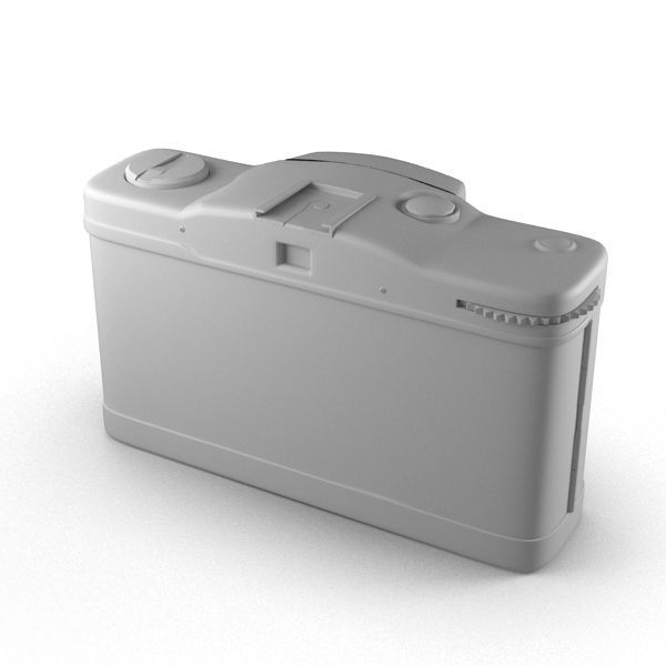 Lomo camera 3D model_4