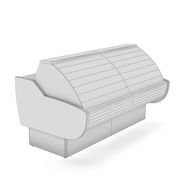 Grocery Fridge 3D model_1
