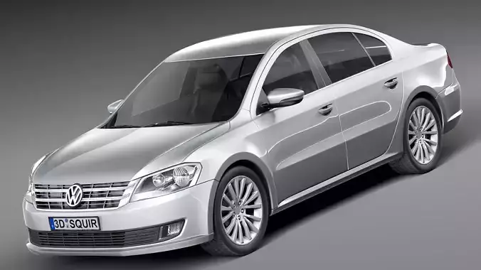 Volkswagen Lavida 2014 3D model