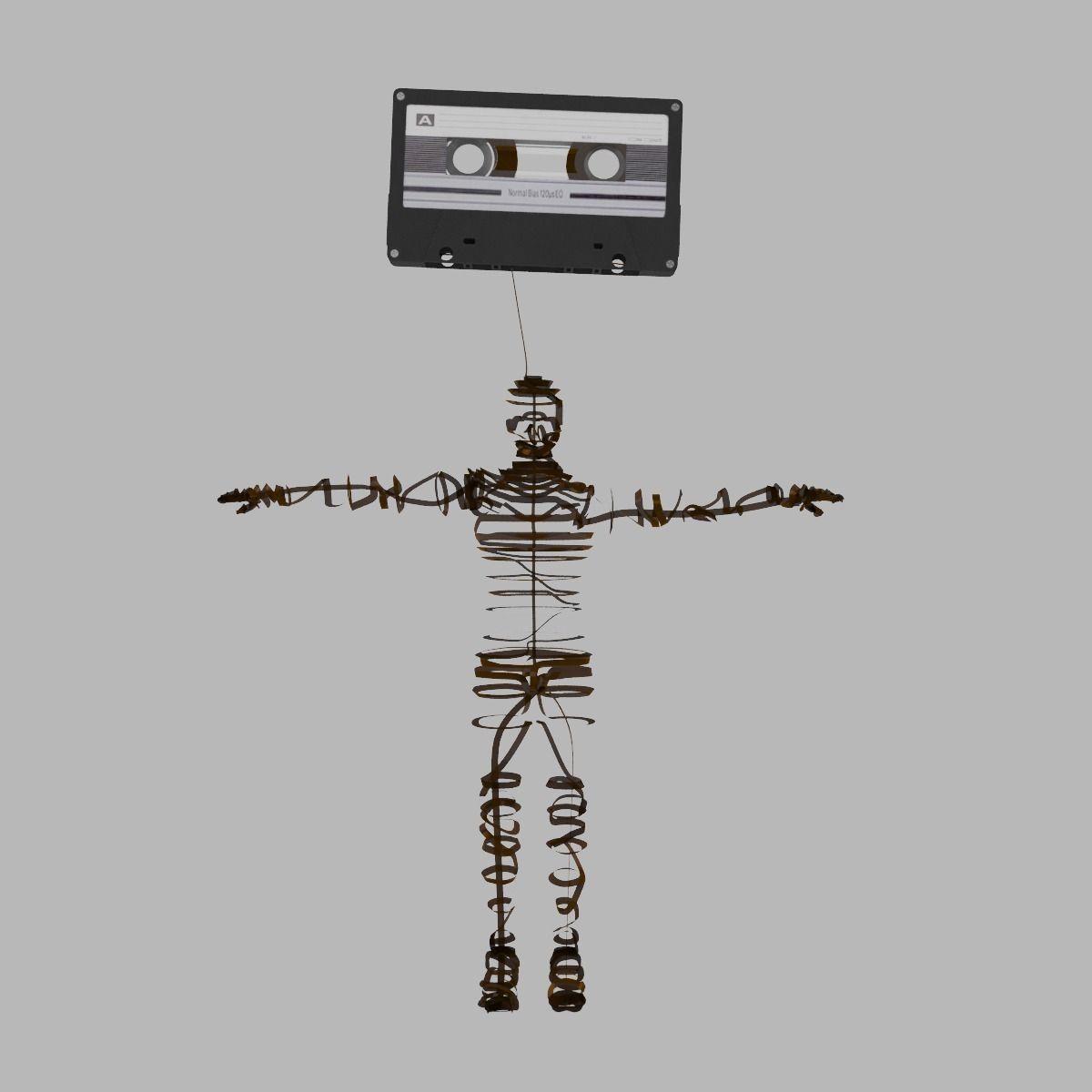 Character Cassette 3D model