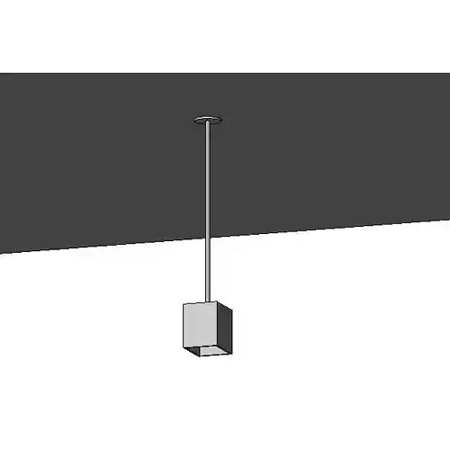 Cube pendant light parametric 6940