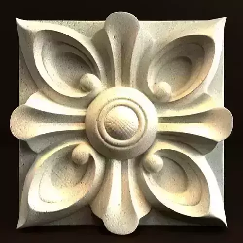 Carving flower