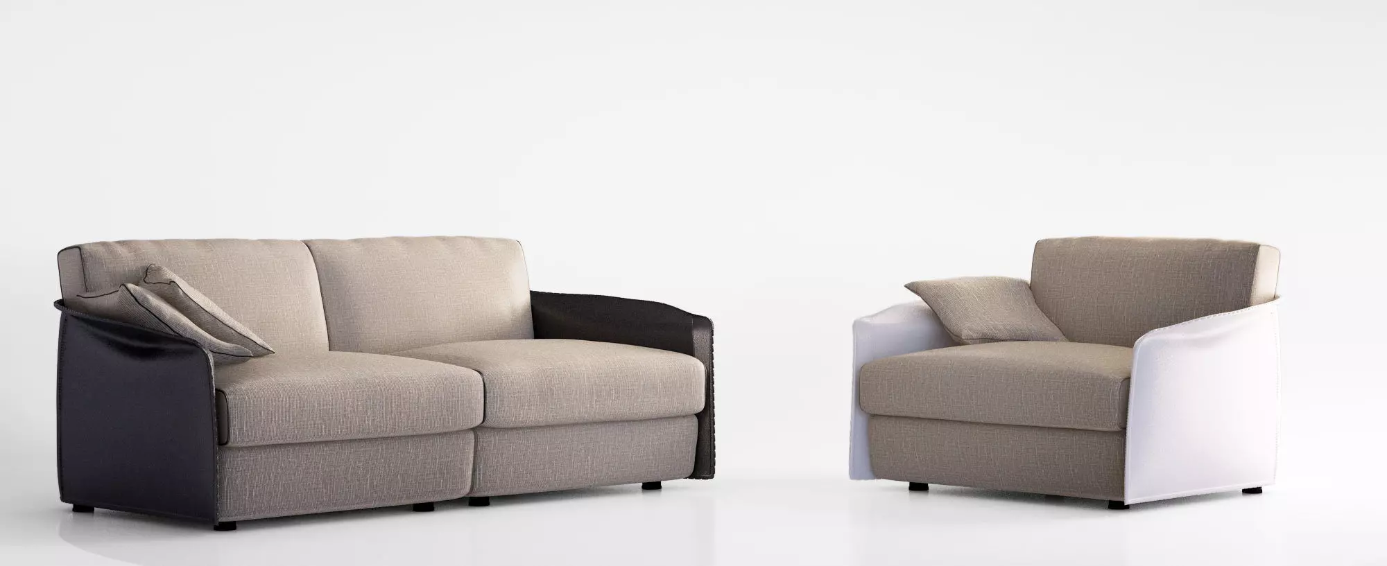 Giorgetti fabula set 3D model_0