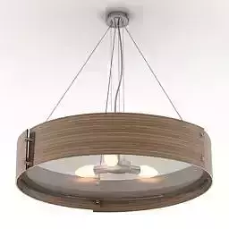 Lamp wooden ceiling light fixture