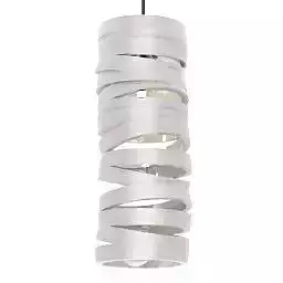 Lamp pendant light with spiral design