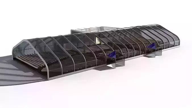 TENT AUDITORIUM 3D model