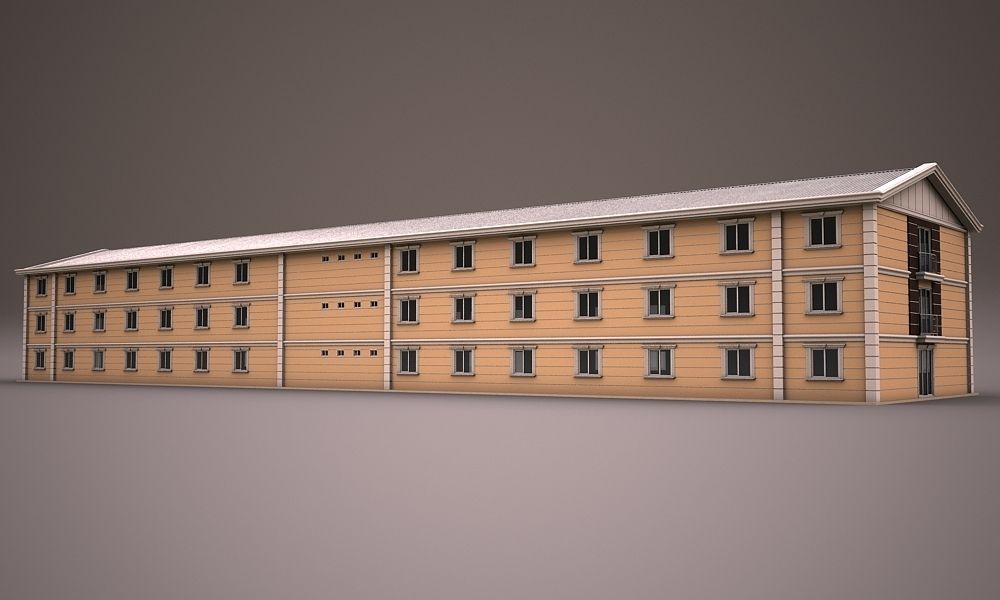 PREFABRICATED BUILDING 6 3D model_1
