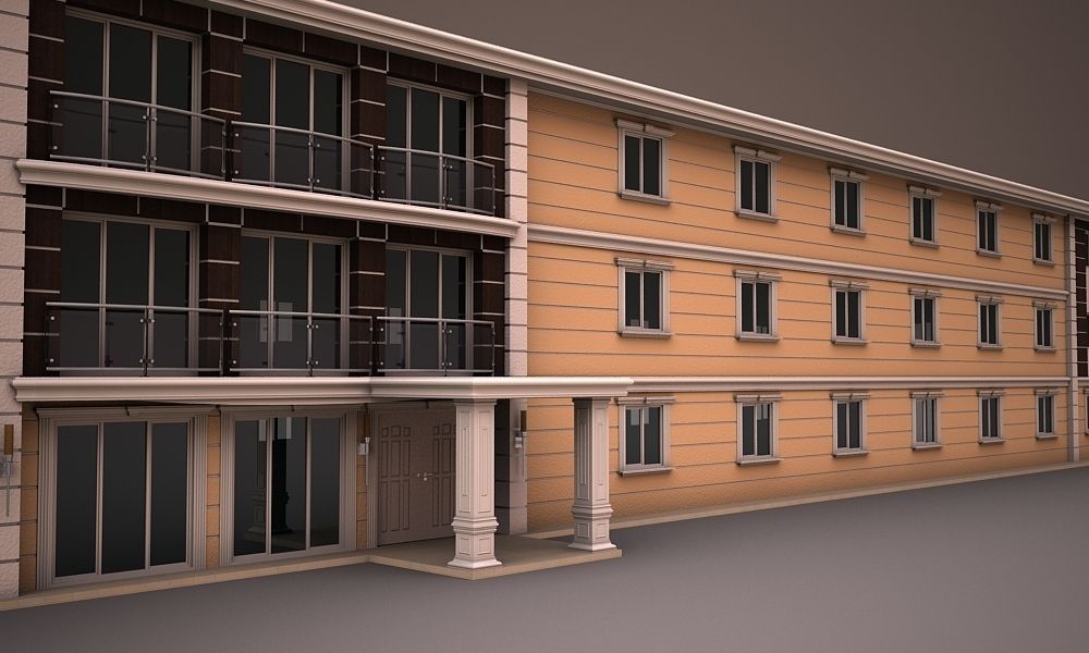 PREFABRICATED BUILDING 6 3D model_2