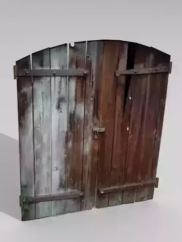 Door 7 wooden