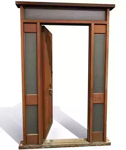 Door 22 wooden with frame