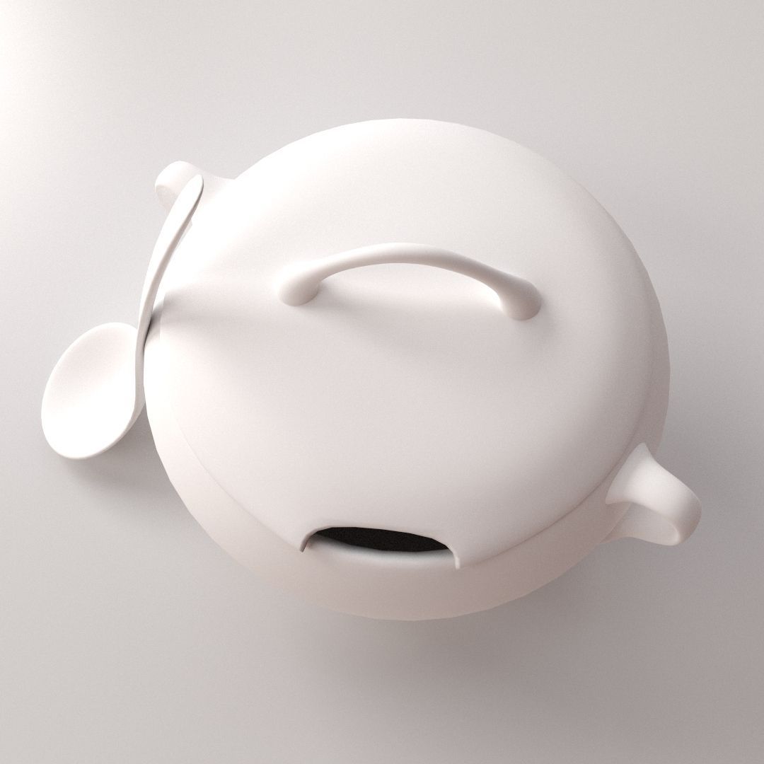 Soup Tureen 3D model_1