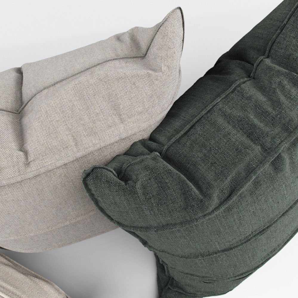 Pillow three pillows 3D model_2