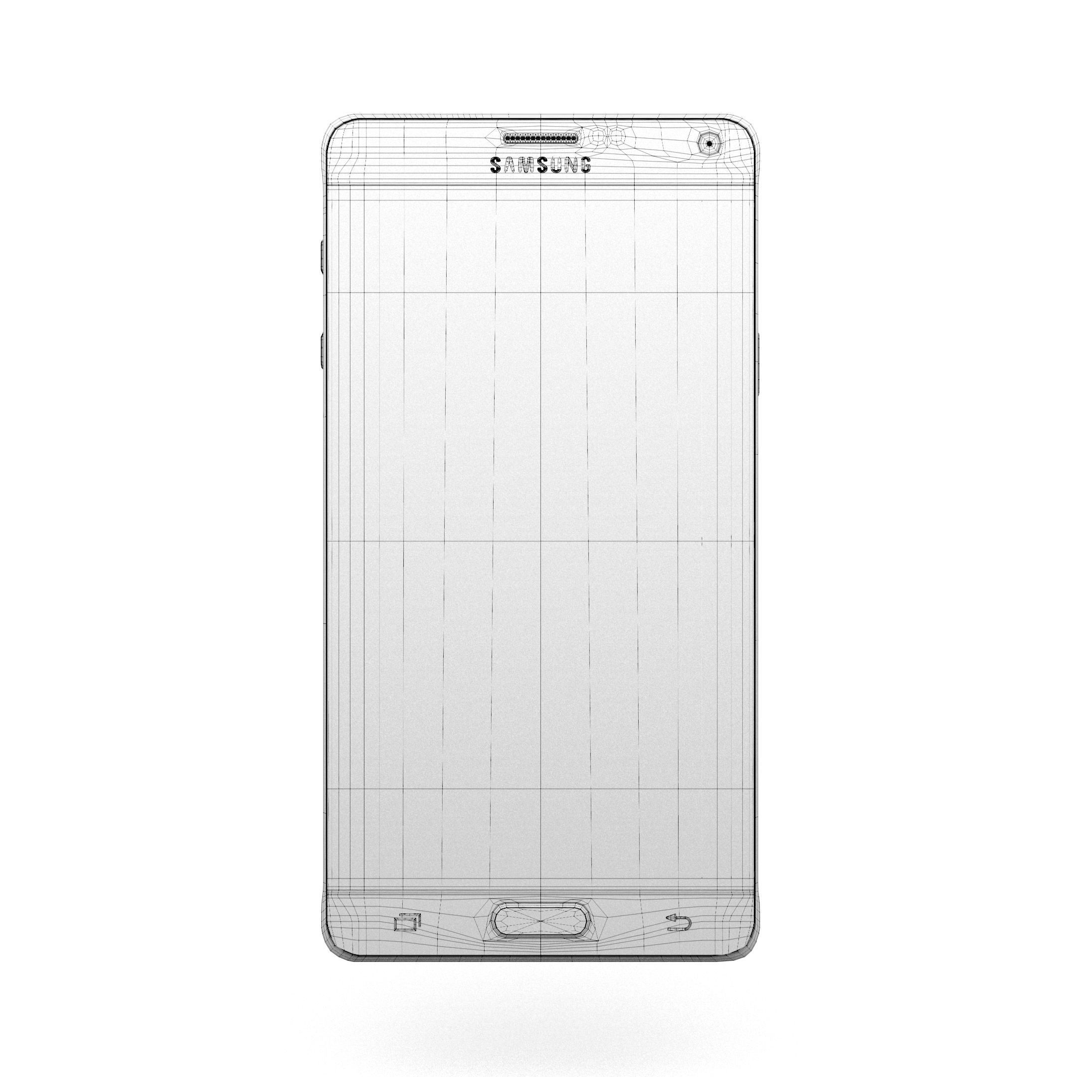 Samsung Galaxy Note 4 Pack Low-poly 3D model_6