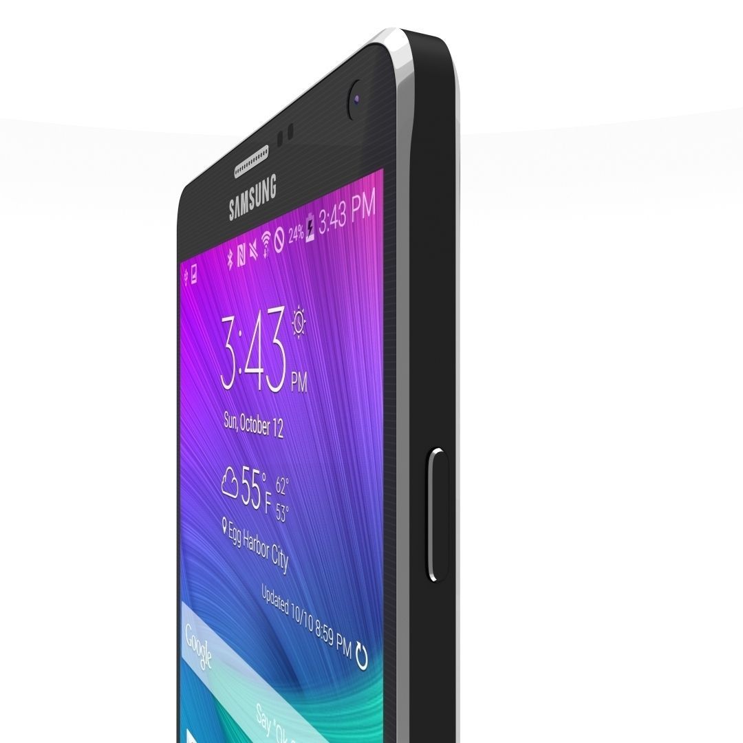 Samsung Galaxy Note 4 Pack Low-poly 3D model_14