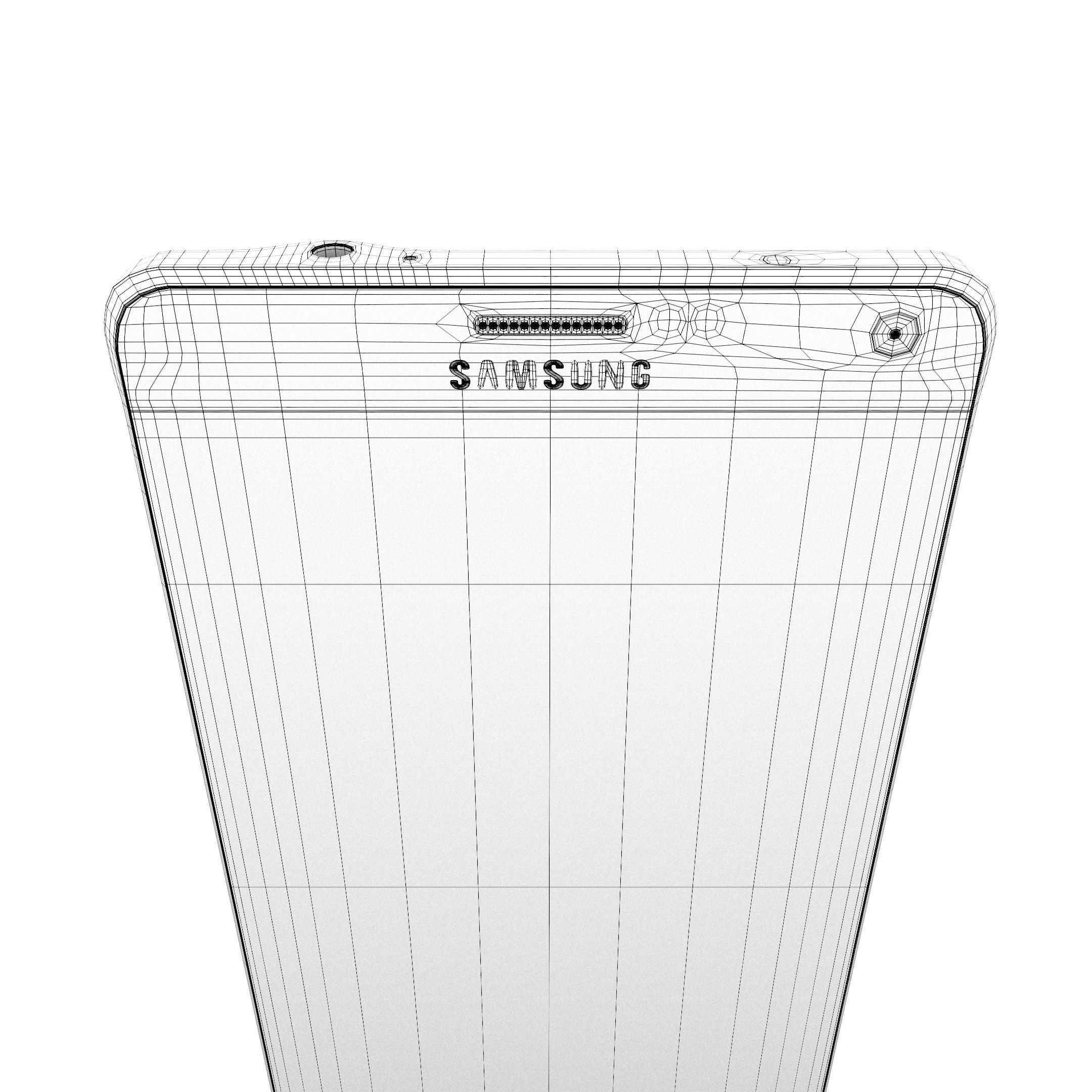 Samsung Galaxy Note 4 Pack Low-poly 3D model_5