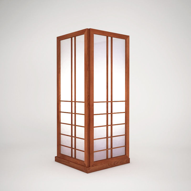 Floor Lamp A014 3D model_1