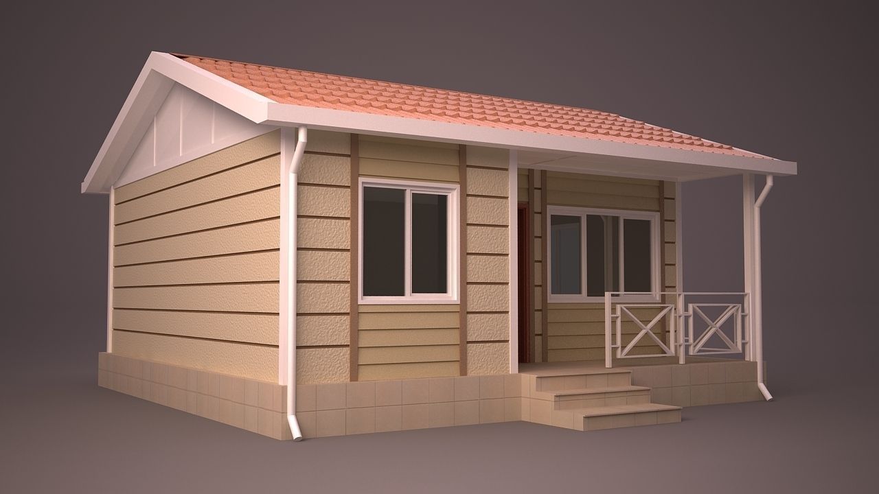 HOME house 3D model_1