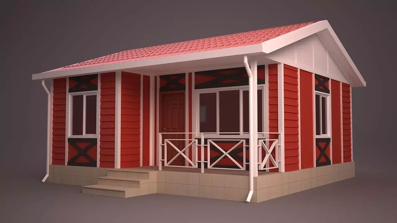 HOME house 3D model_0