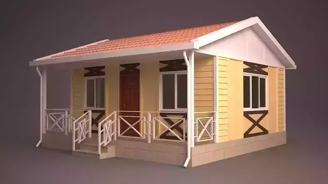 HOME house with roof