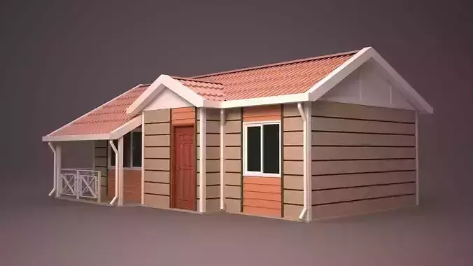 HOME house with roof