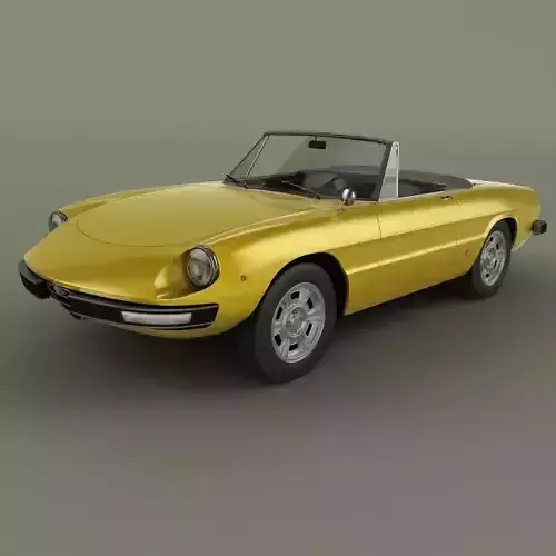 Alfa Romeo Spider 3D model