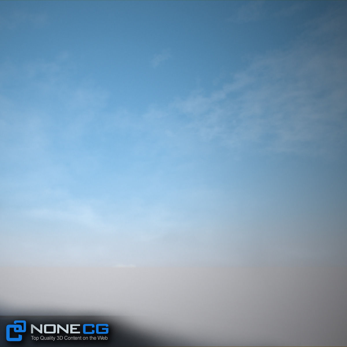 3D Environment building with sun setting behind it 3D model_11