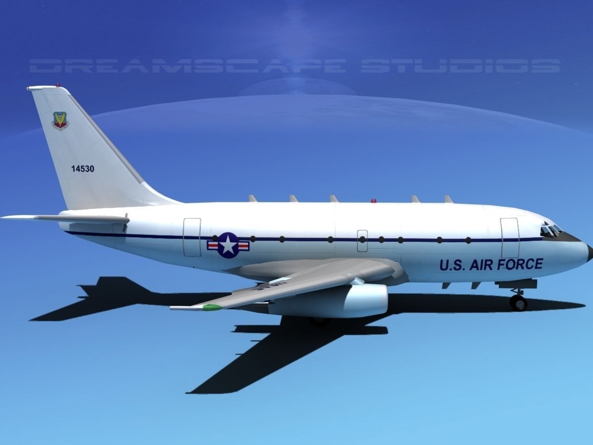 Boeing T-43 V02 USAF 3D model_5