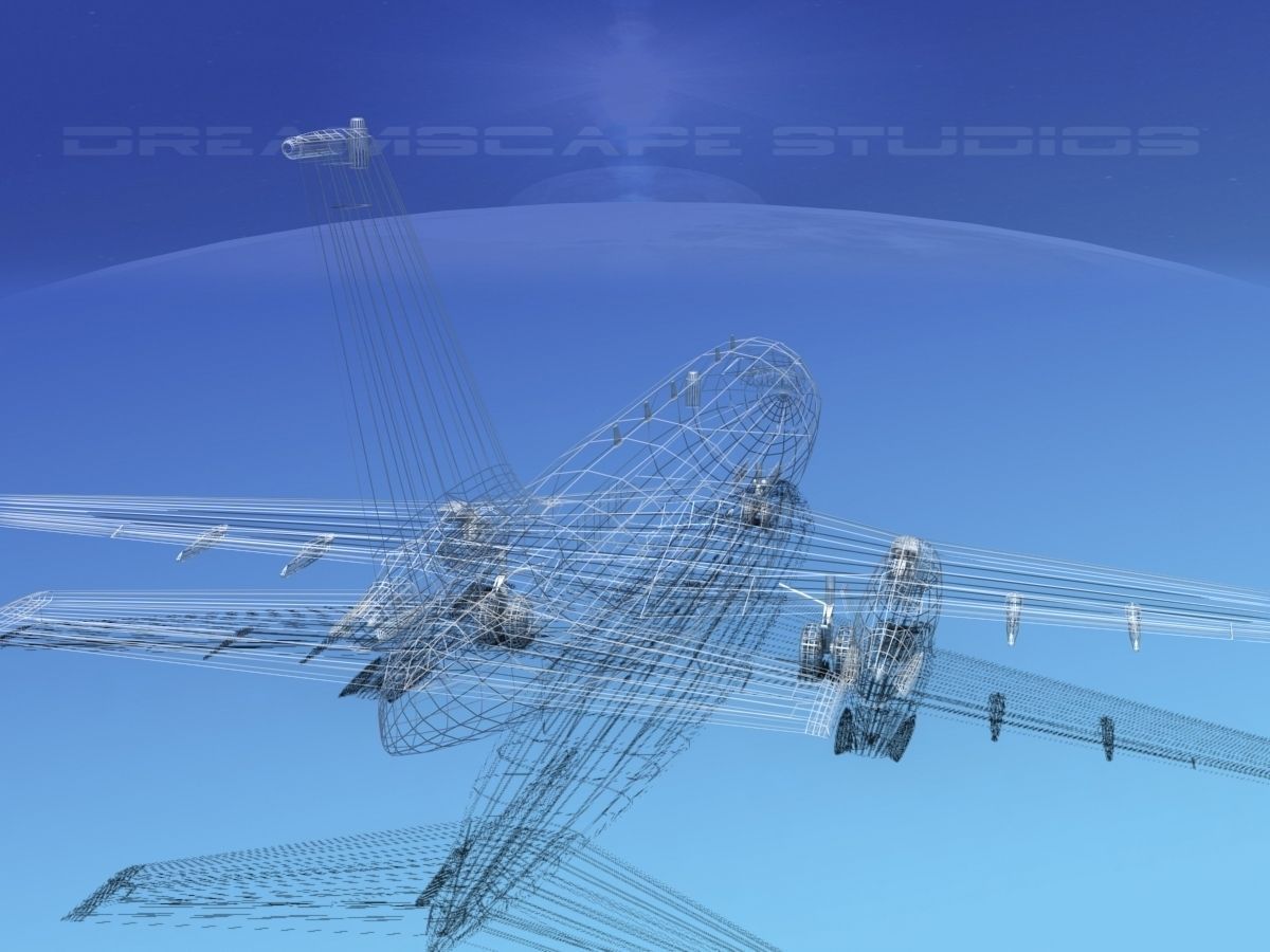 Boeing T-43 V02 USAF 3D model_15