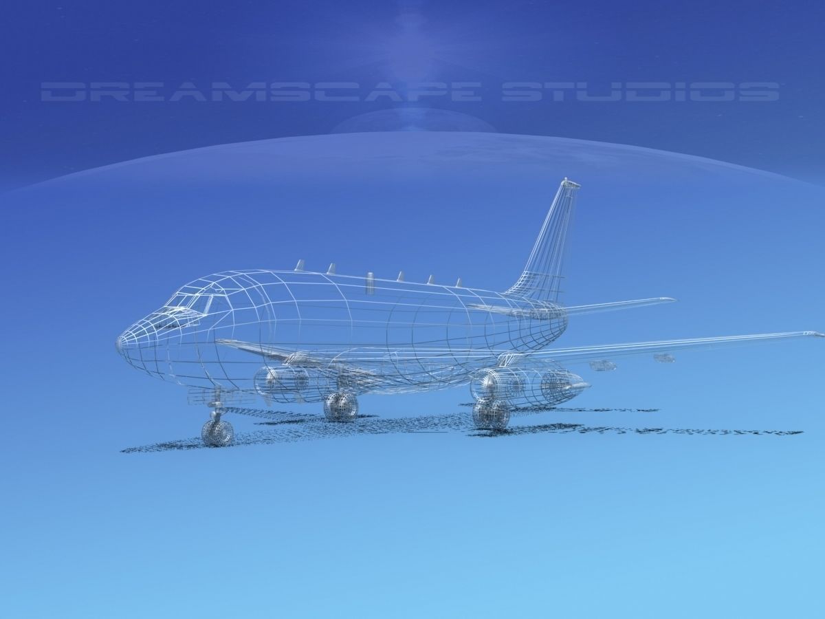 Boeing T-43 V02 USAF 3D model_12