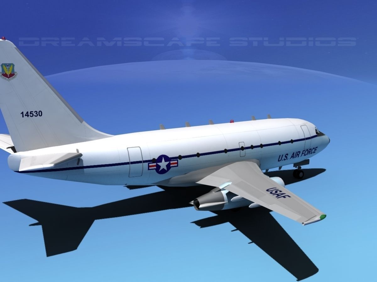 Boeing T-43 V02 USAF 3D model_4