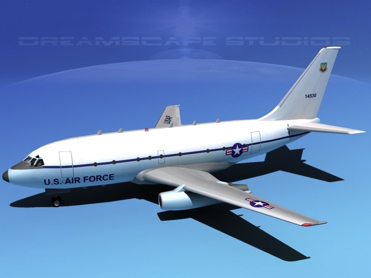 Boeing T-43 V02 USAF 3D model_9