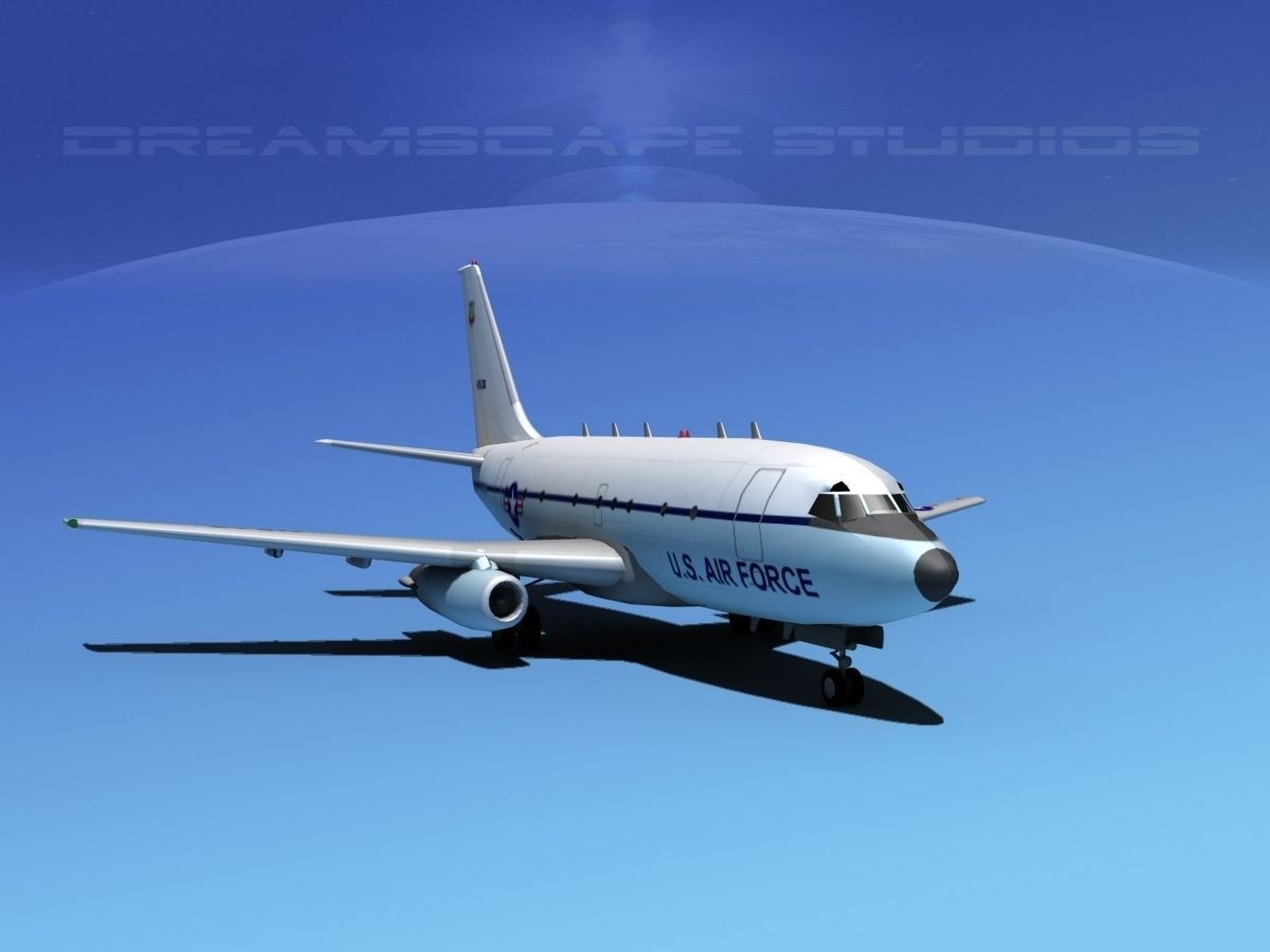 Boeing T-43 V02 USAF 3D model_2