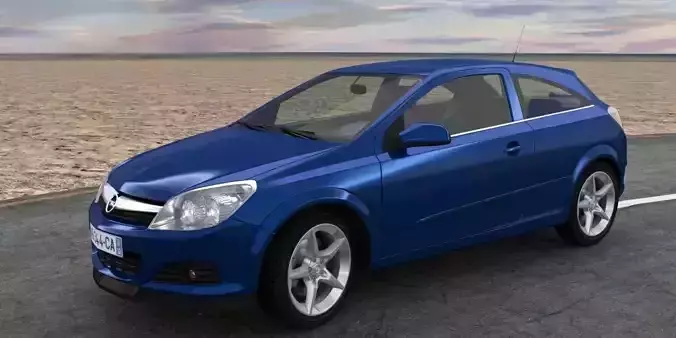 Opel Astra  3D model