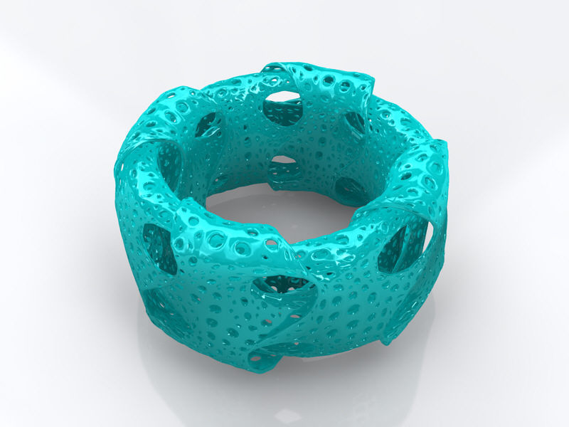 Gyro Bracelet 3D print model_2