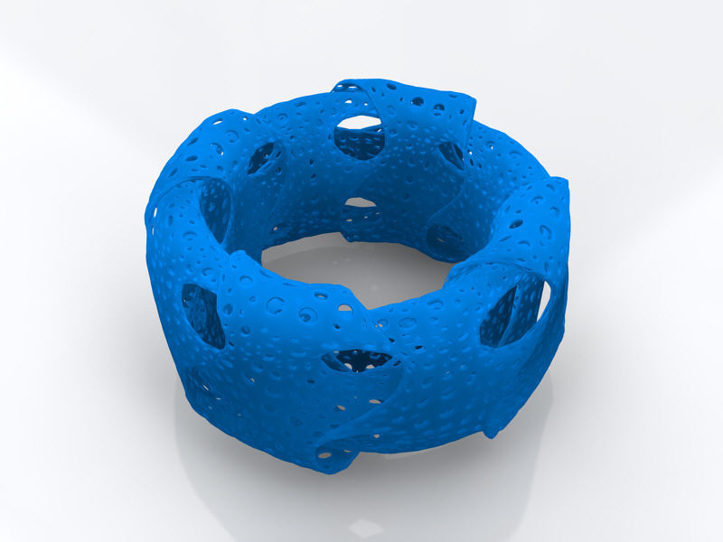 Gyro Bracelet 3D print model_3