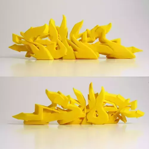 Sone Graffiti  3D print model