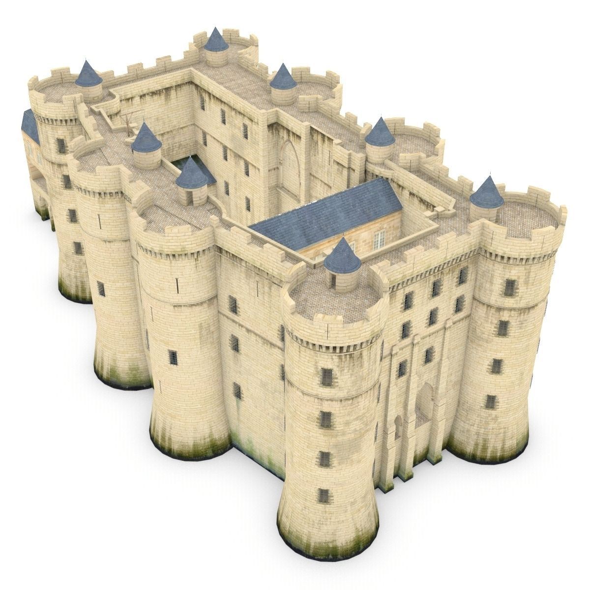La Bastille 3D model_3