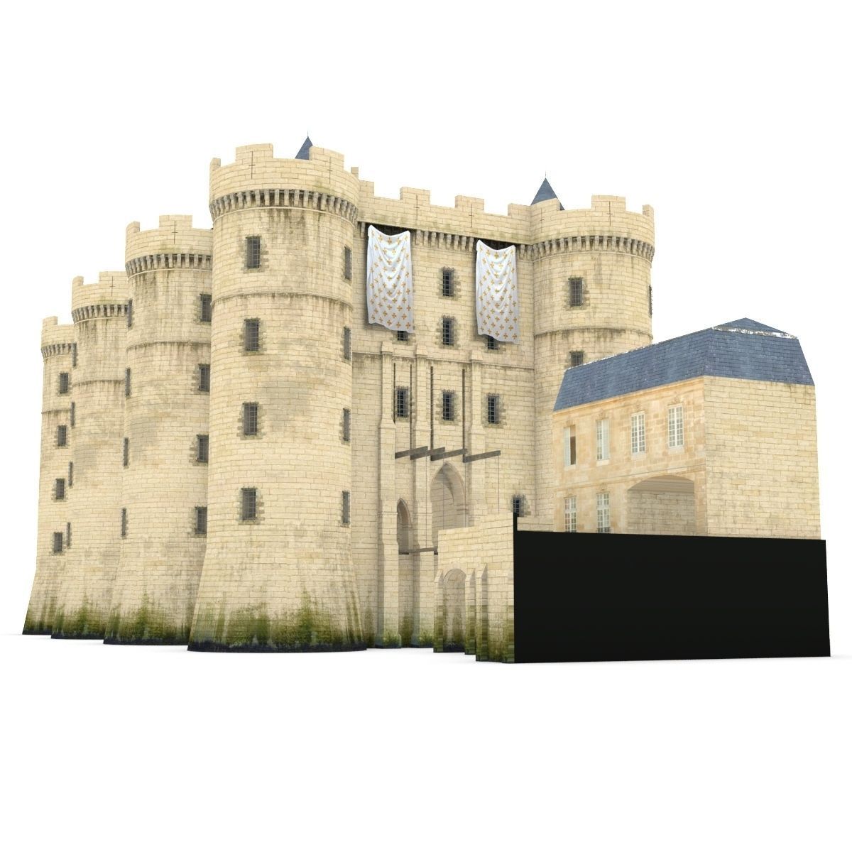 La Bastille 3D model_5