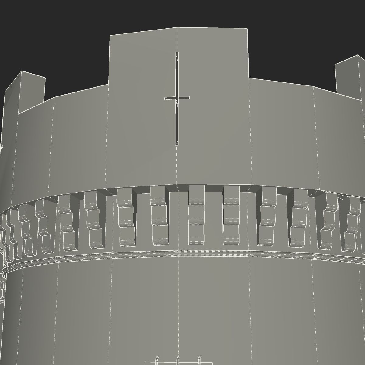 La Bastille 3D model_22
