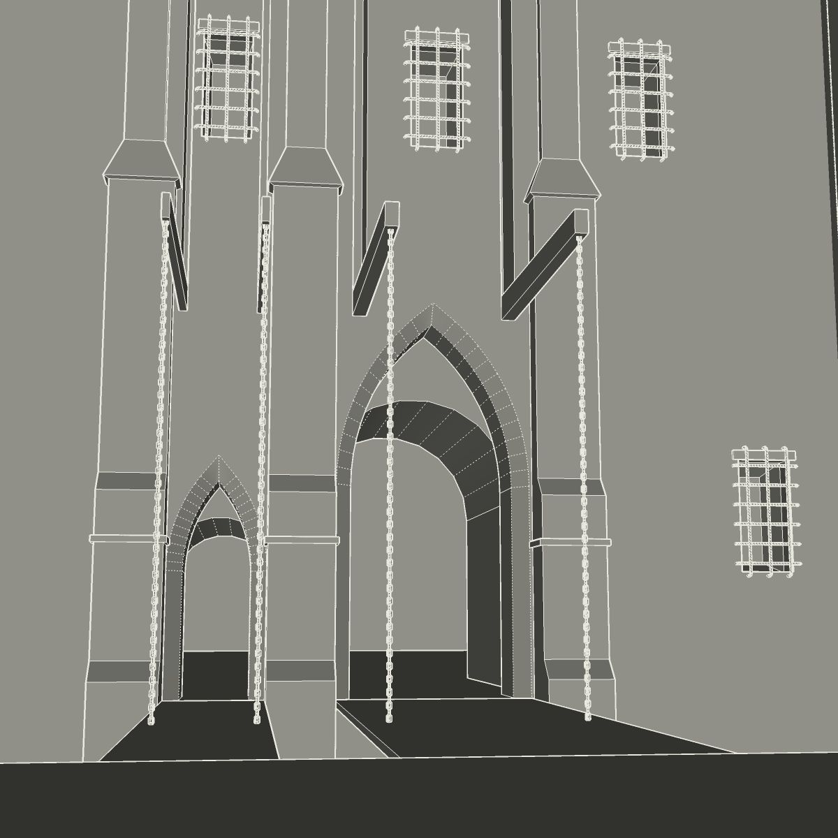 La Bastille 3D model_17