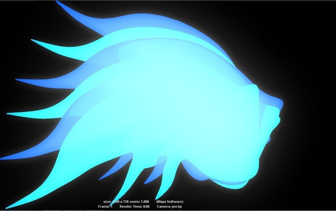 Angle Wings 3D model_1